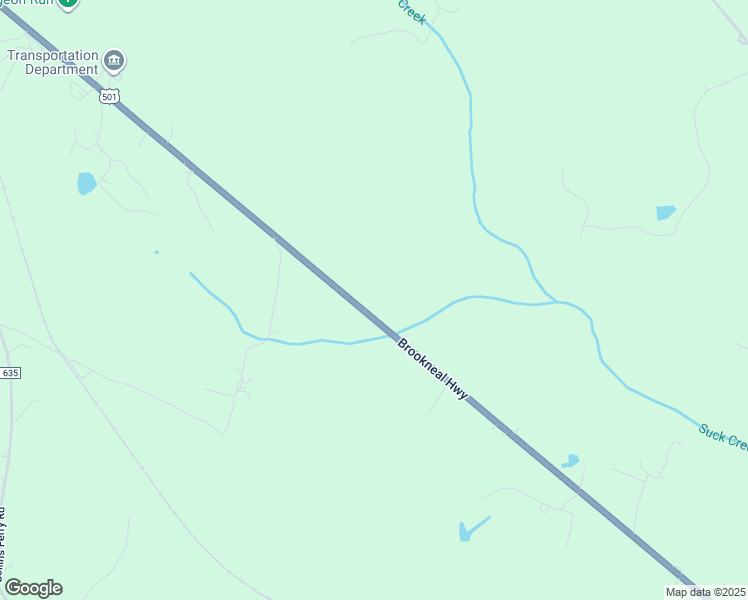 map of restaurants, bars, coffee shops, grocery stores, and more near 9768 Brookneal Highway in Gladys