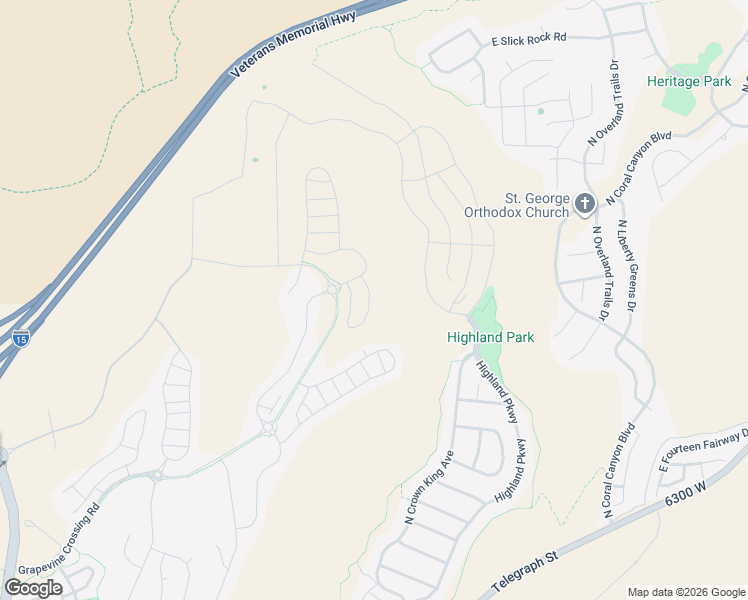 map of restaurants, bars, coffee shops, grocery stores, and more near 1396 Rustico Drive in Washington