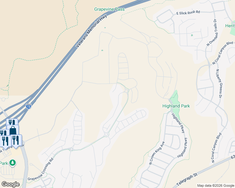 map of restaurants, bars, coffee shops, grocery stores, and more near 1359 Paseos Street in Washington