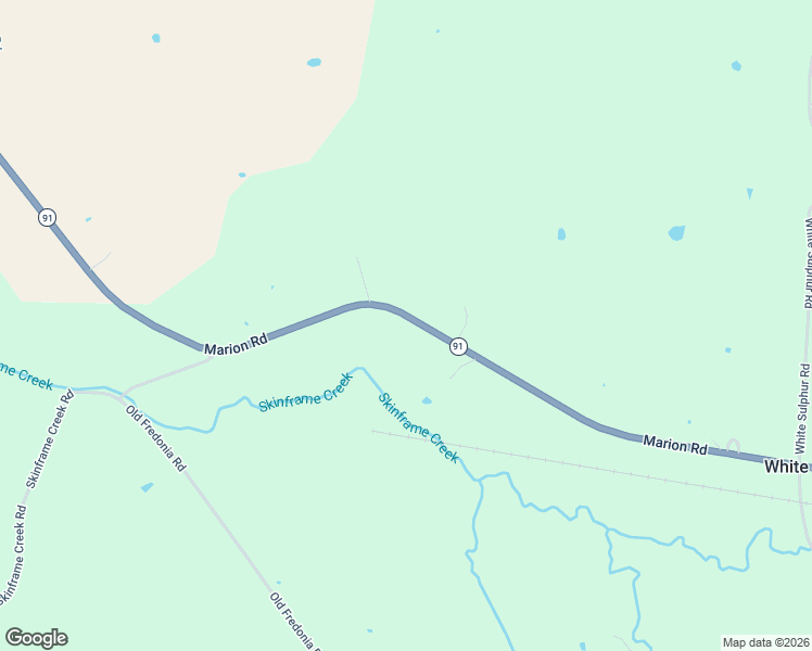 map of restaurants, bars, coffee shops, grocery stores, and more near 13425 Marion Road in Princeton