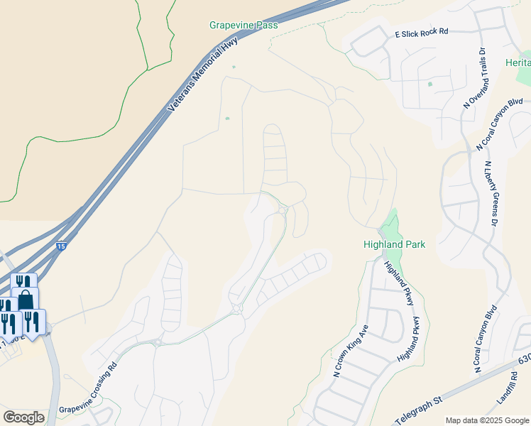 map of restaurants, bars, coffee shops, grocery stores, and more near 1365 Paseos Street in Washington