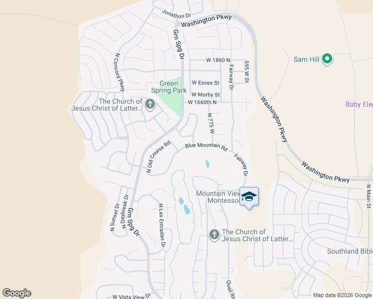 map of restaurants, bars, coffee shops, grocery stores, and more near 1410 North Sweetwood Drive in Washington
