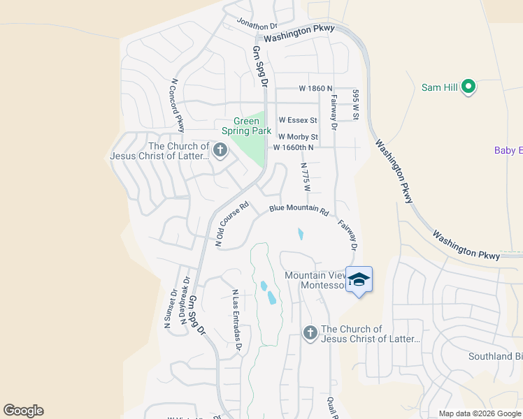 map of restaurants, bars, coffee shops, grocery stores, and more near 1410 North Sweetwood Drive in Washington