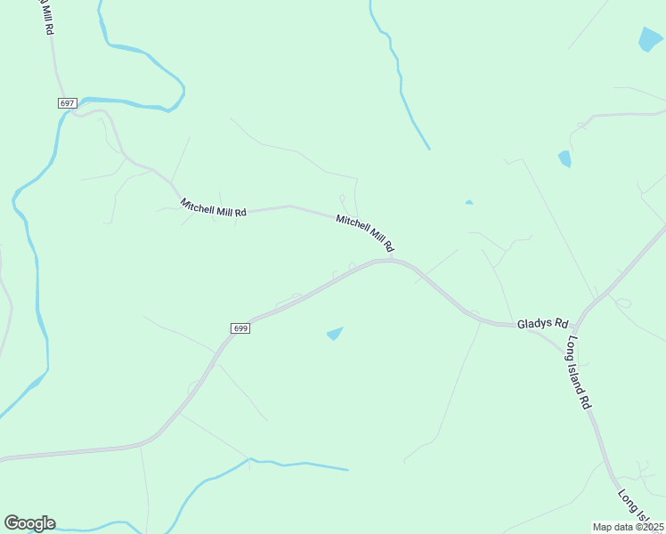 map of restaurants, bars, coffee shops, grocery stores, and more near 699 Gladys Road in Gladys