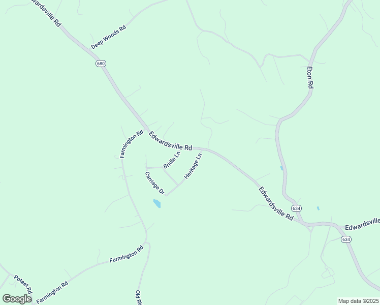 map of restaurants, bars, coffee shops, grocery stores, and more near 2525 Edwardsville Road in Hardy