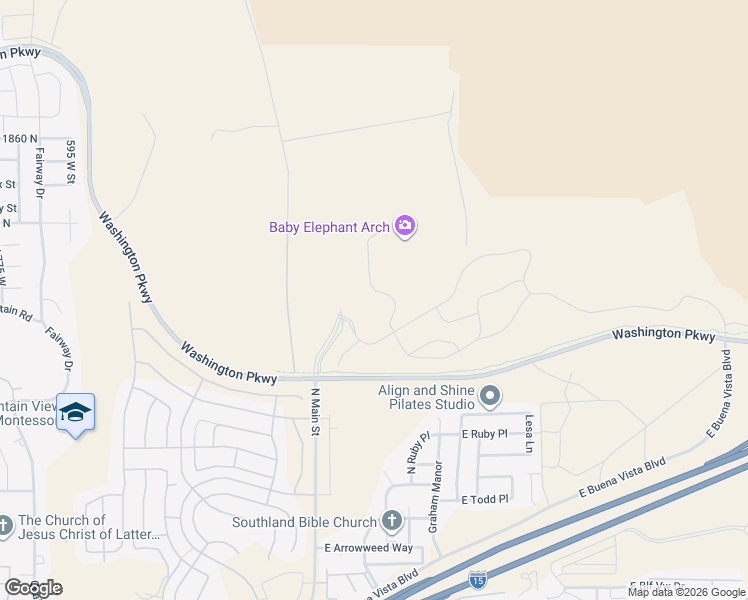 map of restaurants, bars, coffee shops, grocery stores, and more near 1155 Graham Manor in Washington