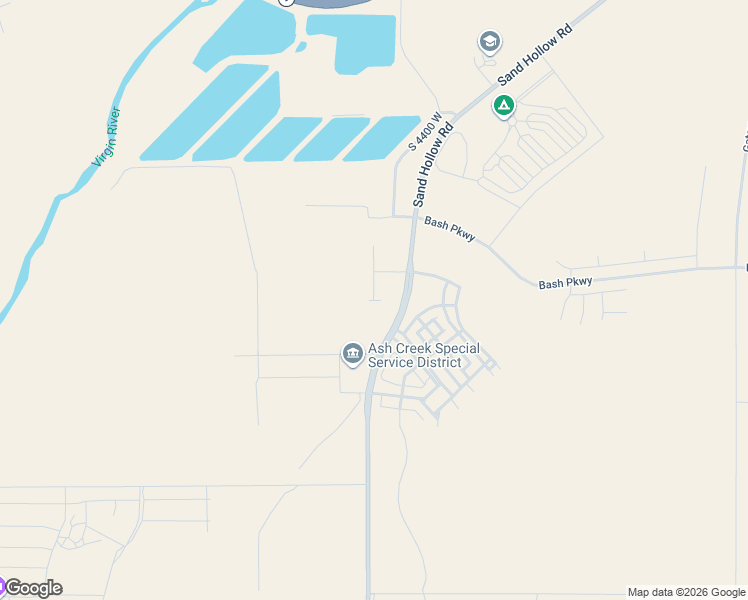 map of restaurants, bars, coffee shops, grocery stores, and more near West 1200 South in Hurricane