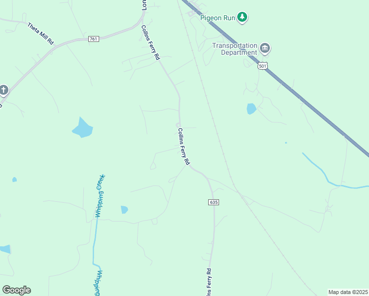 map of restaurants, bars, coffee shops, grocery stores, and more near 720 Collins Ferry Road in Gladys