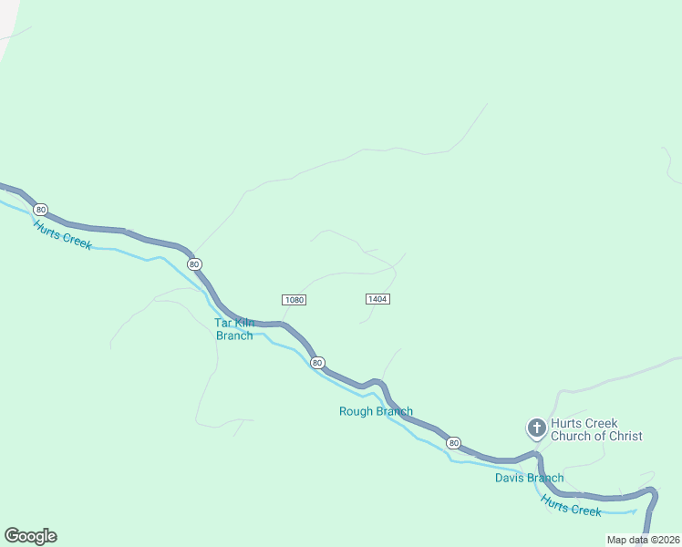 map of restaurants, bars, coffee shops, grocery stores, and more near JC Osborne Boulevard in Leslie County
