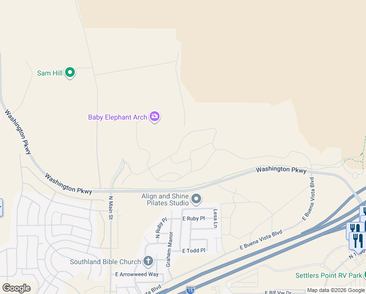 map of restaurants, bars, coffee shops, grocery stores, and more near in Washington