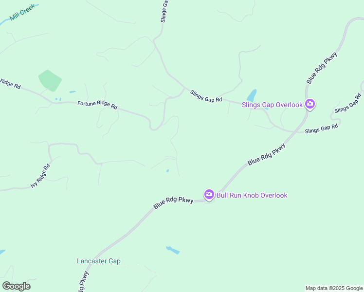 map of restaurants, bars, coffee shops, grocery stores, and more near 10480 Lancaster Road in Bent Mountain