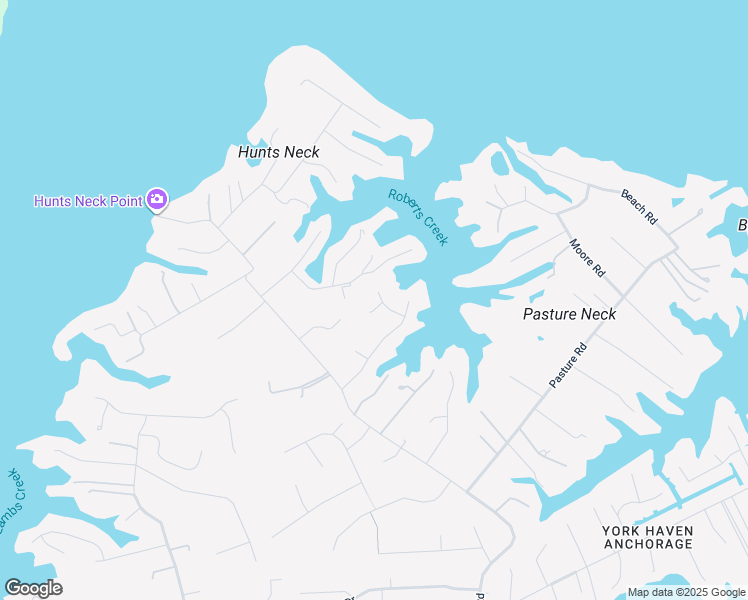 map of restaurants, bars, coffee shops, grocery stores, and more near 5 Bessies Landing Drive in Poquoson