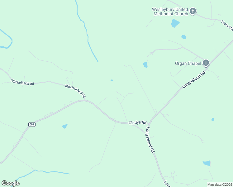 map of restaurants, bars, coffee shops, grocery stores, and more near 151 Gladys Road in Gladys