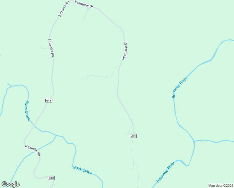 map of restaurants, bars, coffee shops, grocery stores, and more near County Road 708 in Campbell County