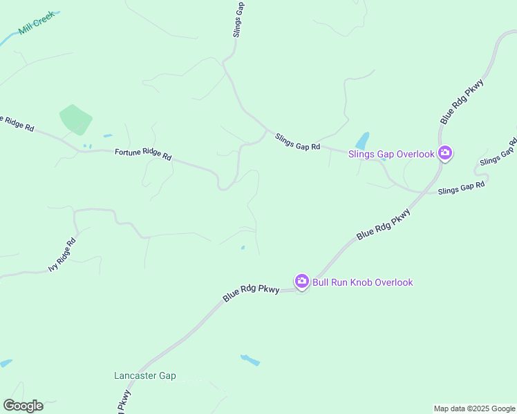 map of restaurants, bars, coffee shops, grocery stores, and more near 10480 Lancaster Road in Bent Mountain