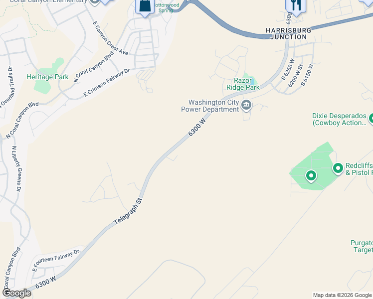 map of restaurants, bars, coffee shops, grocery stores, and more near 480 6300 West in Washington