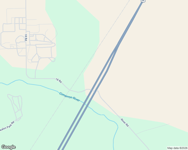 map of restaurants, bars, coffee shops, grocery stores, and more near 11645 Road R in Liberal