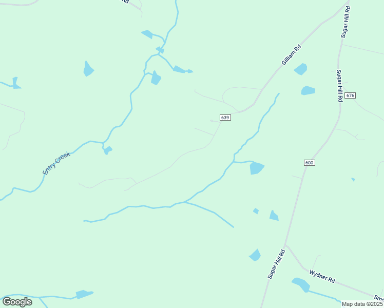 map of restaurants, bars, coffee shops, grocery stores, and more near 1024 Gilliam Road in Brookneal