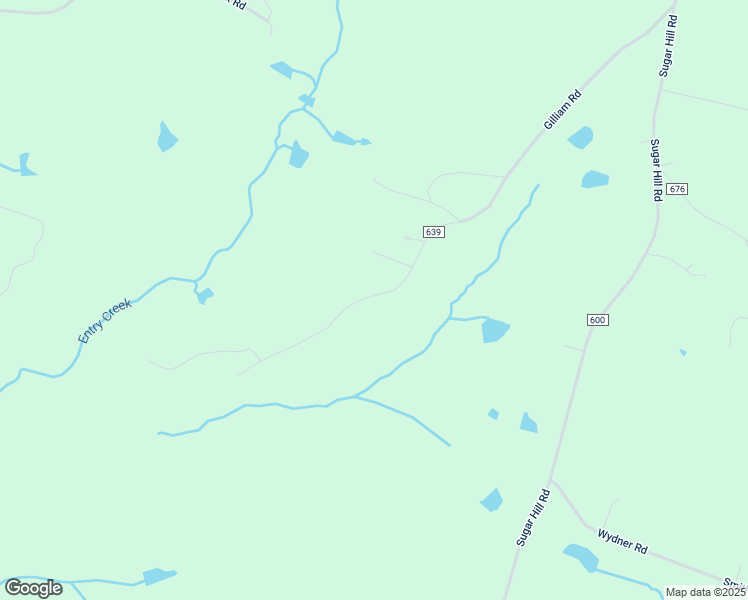 map of restaurants, bars, coffee shops, grocery stores, and more near 1024 Gilliam Road in Brookneal