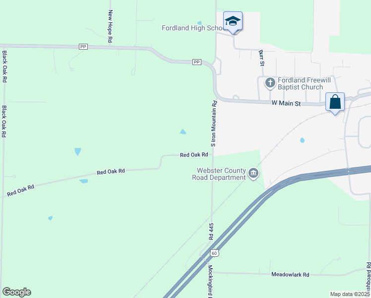 map of restaurants, bars, coffee shops, grocery stores, and more near in Fordland