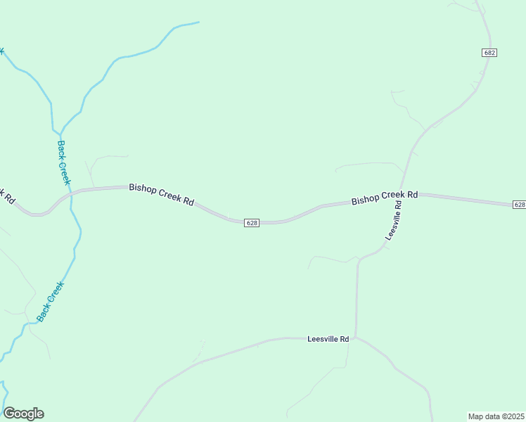 map of restaurants, bars, coffee shops, grocery stores, and more near 3635 Bishop Creek Road in Lynch Station