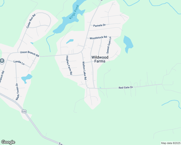 map of restaurants, bars, coffee shops, grocery stores, and more near 11412 Willow Lane in Disputanta