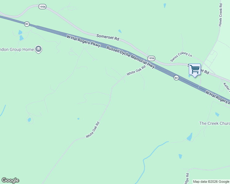 map of restaurants, bars, coffee shops, grocery stores, and more near 350 White Oak Road in London