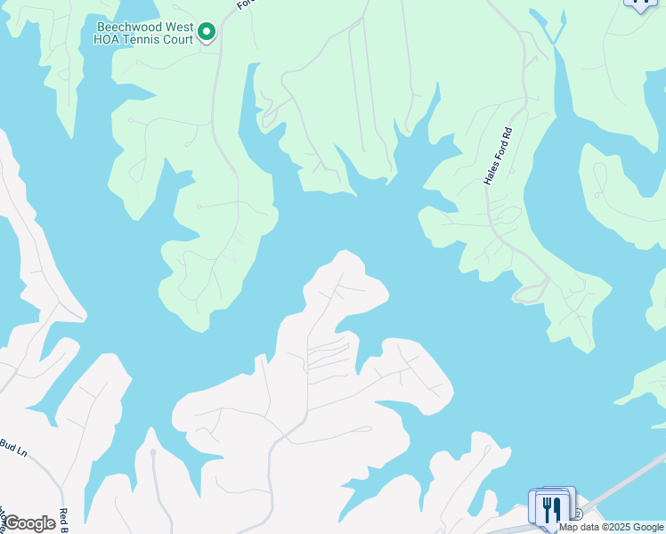 map of restaurants, bars, coffee shops, grocery stores, and more near 1045 Lakemount Drive in Moneta