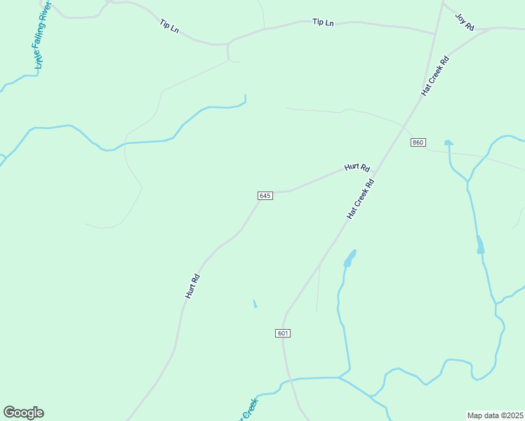 map of restaurants, bars, coffee shops, grocery stores, and more near 1943 Hurt Road in Brookneal