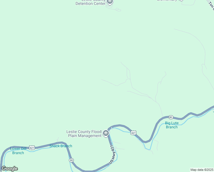 map of restaurants, bars, coffee shops, grocery stores, and more near 221 Bluebird Lane in Hyden