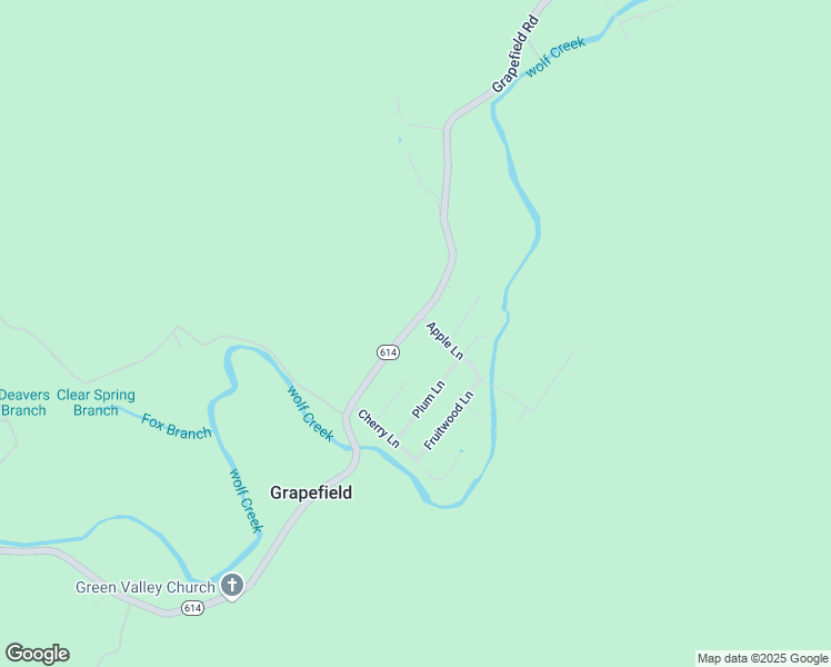 map of restaurants, bars, coffee shops, grocery stores, and more near 5556-5748 Grapefield Road in Bastian