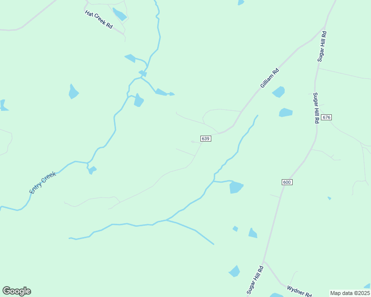 map of restaurants, bars, coffee shops, grocery stores, and more near 891 Gilliam Road in Brookneal