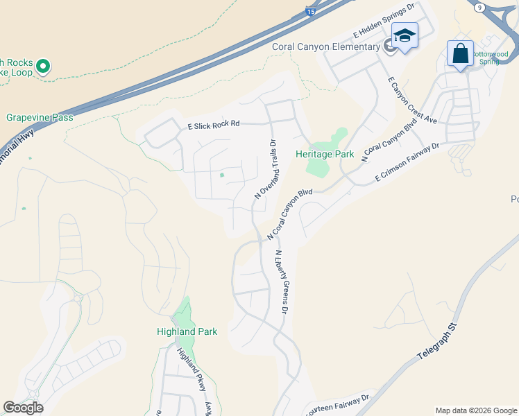 map of restaurants, bars, coffee shops, grocery stores, and more near 1757 North Summerhill Circle in Washington