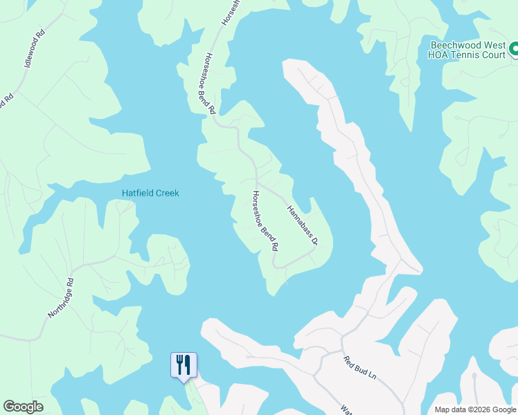 map of restaurants, bars, coffee shops, grocery stores, and more near 6863 Horseshoe Bend Road in Goodview