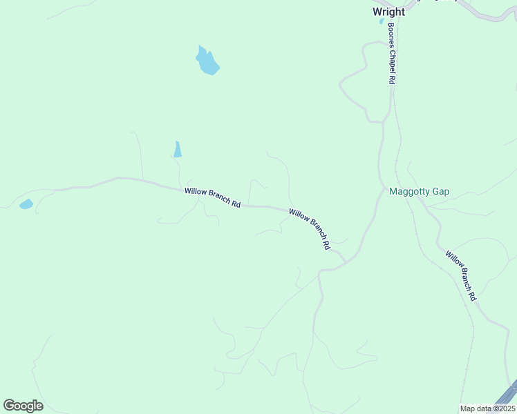 map of restaurants, bars, coffee shops, grocery stores, and more near Willow Branch Road in Boones Mill