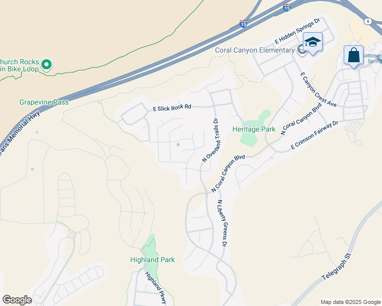 map of restaurants, bars, coffee shops, grocery stores, and more near 2914 East Chapman Circle in Washington
