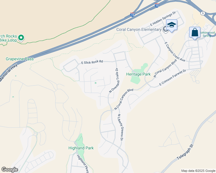 map of restaurants, bars, coffee shops, grocery stores, and more near 1862 North Chapman Drive in Washington