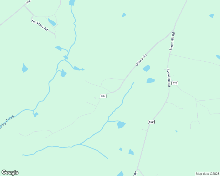 map of restaurants, bars, coffee shops, grocery stores, and more near 733 Gilliam Road in Brookneal