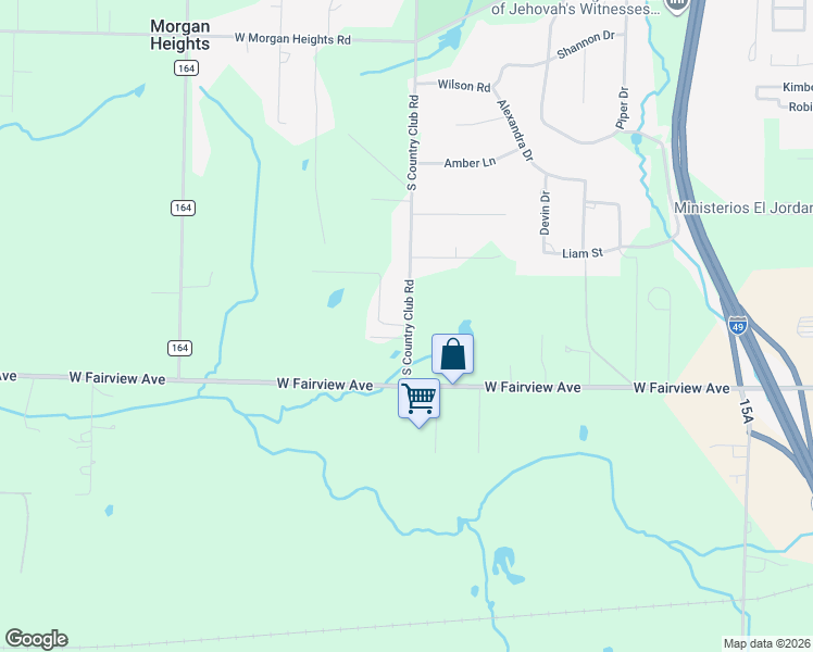 map of restaurants, bars, coffee shops, grocery stores, and more near 2100 West 19th Street in Carthage