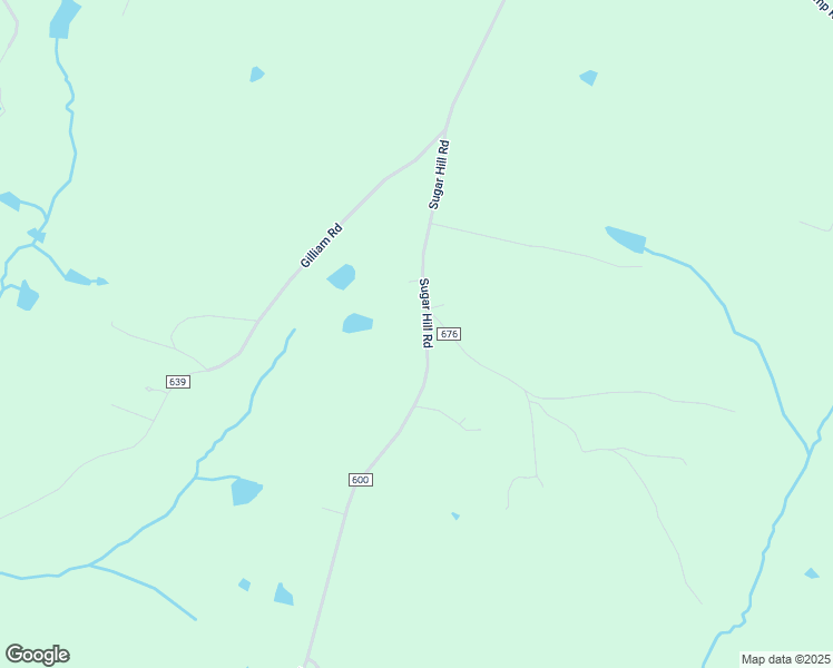 map of restaurants, bars, coffee shops, grocery stores, and more near 6536 Sugar Hill Road in Brookneal