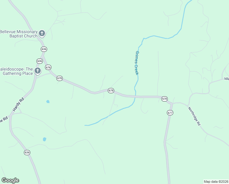 map of restaurants, bars, coffee shops, grocery stores, and more near 100 Northridge Road in Hardy