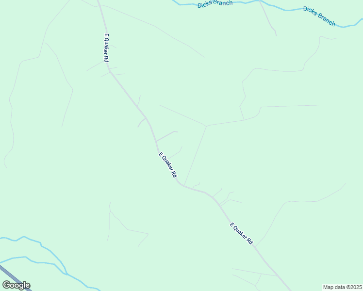 map of restaurants, bars, coffee shops, grocery stores, and more near 11325 East Quaker Road in Disputanta