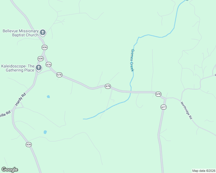 map of restaurants, bars, coffee shops, grocery stores, and more near 615 Northridge Road in Hardy