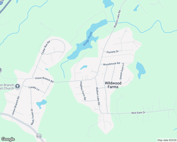 map of restaurants, bars, coffee shops, grocery stores, and more near 11220 Walton Lake Road in Disputanta