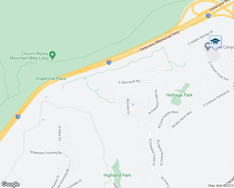 map of restaurants, bars, coffee shops, grocery stores, and more near 1960 North Jones Ranch Road in Washington