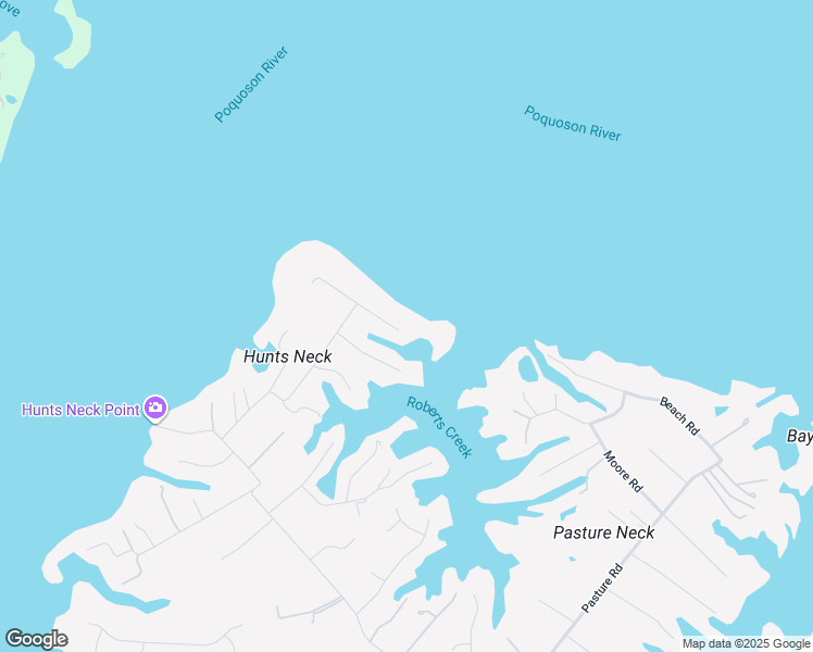 map of restaurants, bars, coffee shops, grocery stores, and more near 88 Sandy Bay Drive in Poquoson
