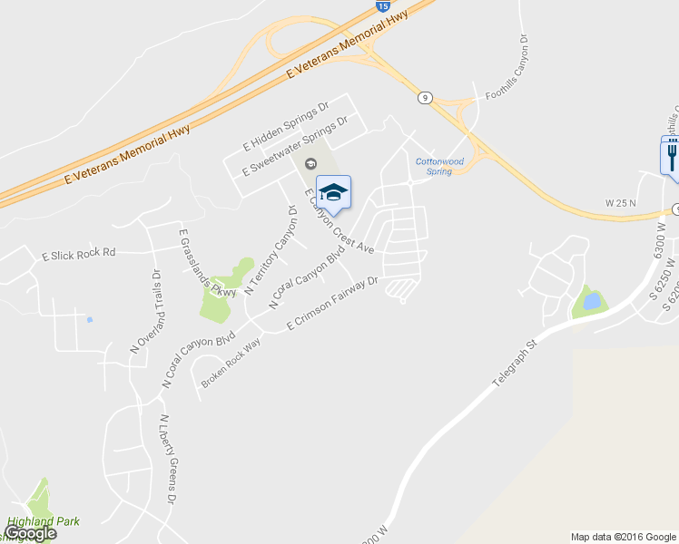 map of restaurants, bars, coffee shops, grocery stores, and more near 2025 North Stone Ridge Lane in Washington