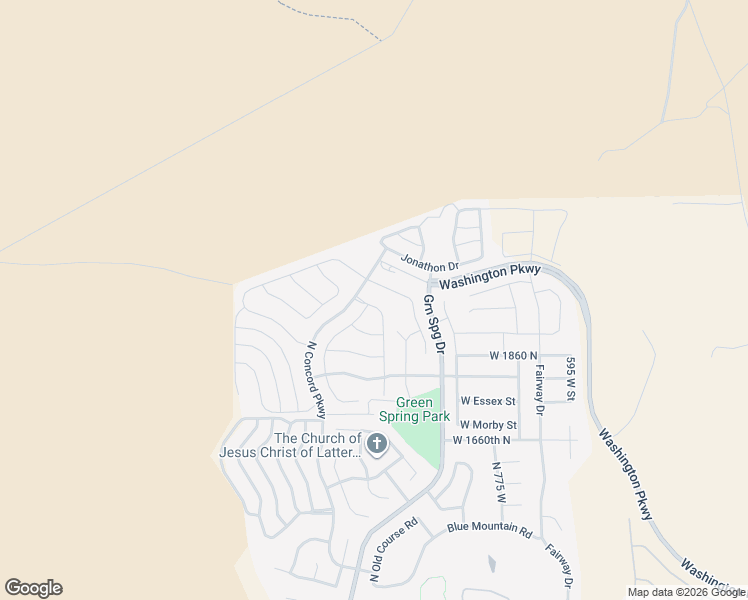 map of restaurants, bars, coffee shops, grocery stores, and more near 1998 North Mountain View Drive in Washington