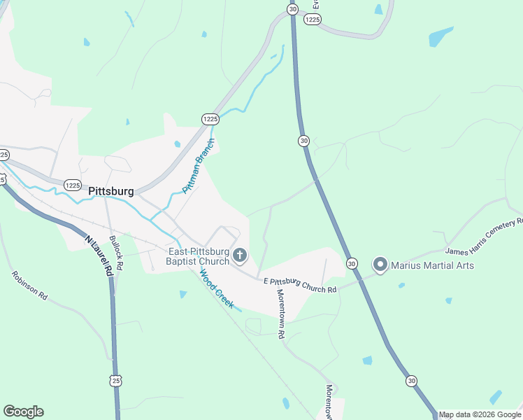 map of restaurants, bars, coffee shops, grocery stores, and more near 261-281 Haley Ridge Road in London