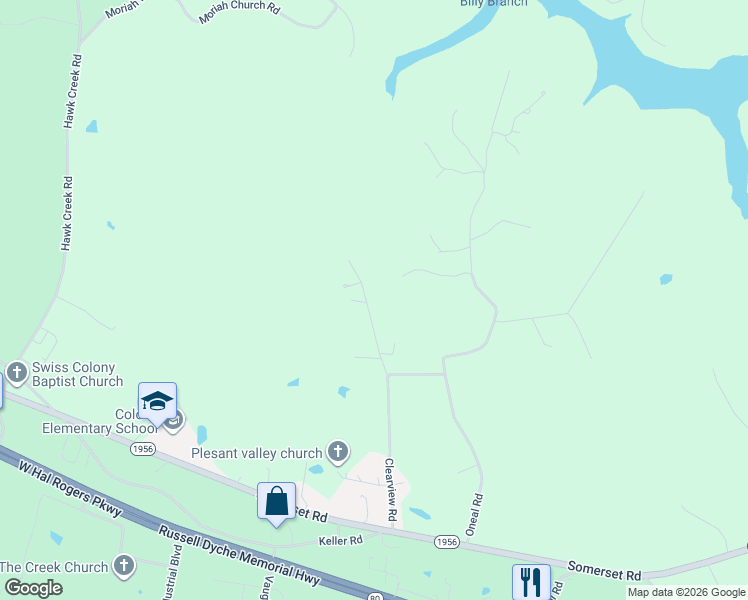 map of restaurants, bars, coffee shops, grocery stores, and more near 184 Clearview Court in London